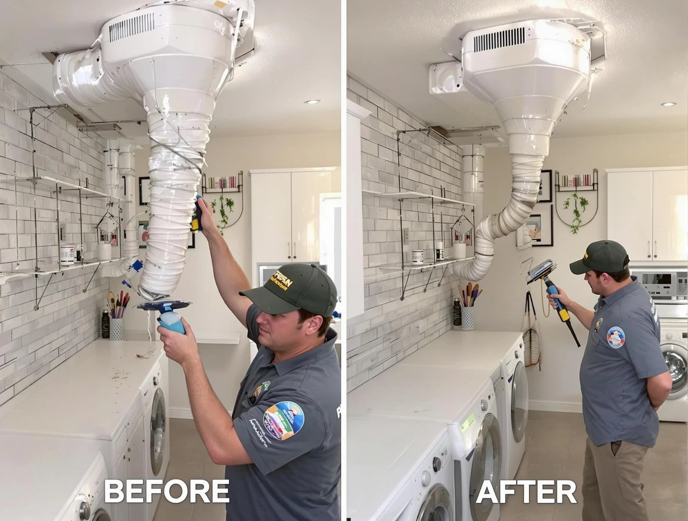 Professional dryer exhaust vent cleaning by Castle Rock Dryer Vent Cleaning in Castle Rock
