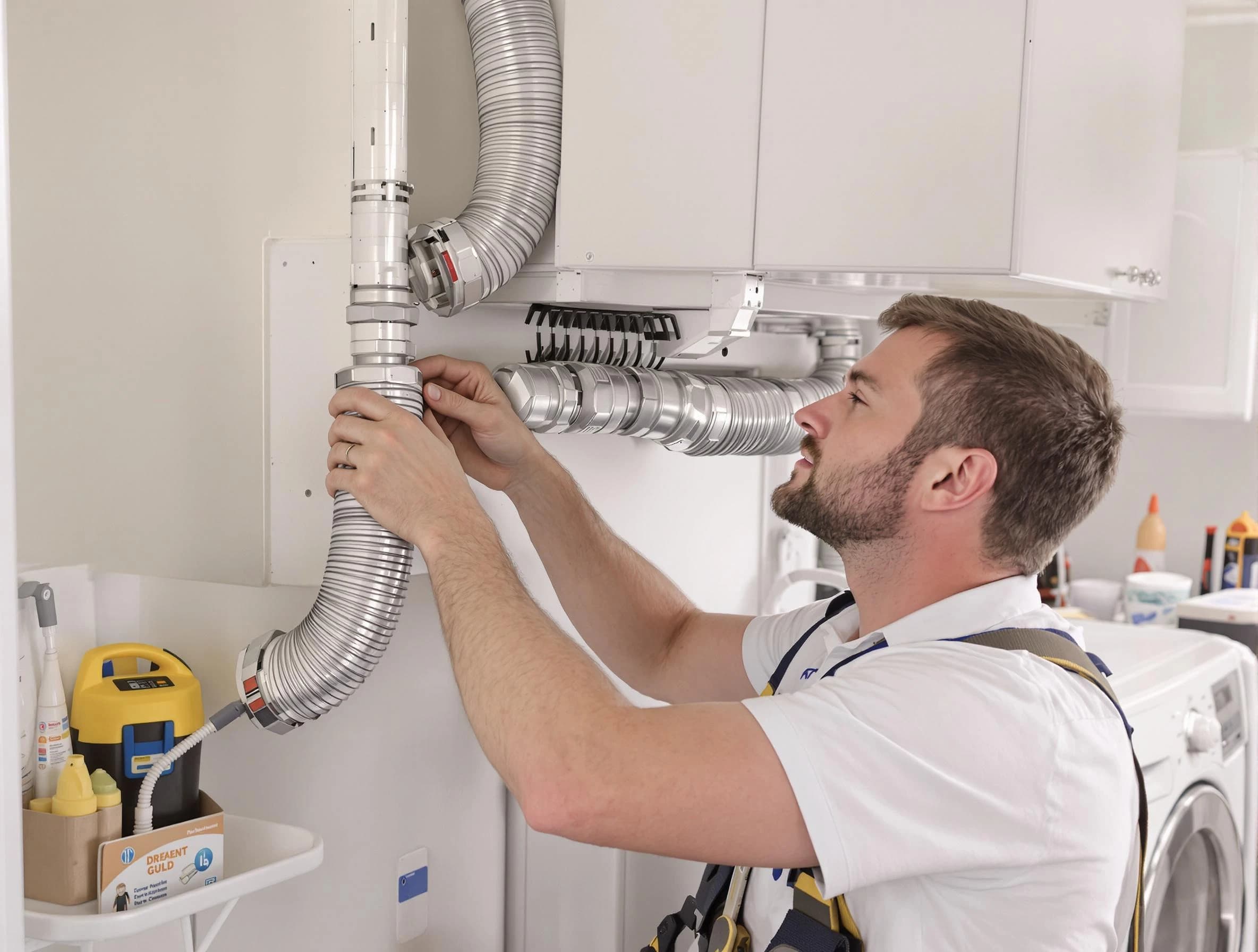 Professional dryer vent repair and installation by Castle Rock Dryer Vent Cleaning in Castle Rock