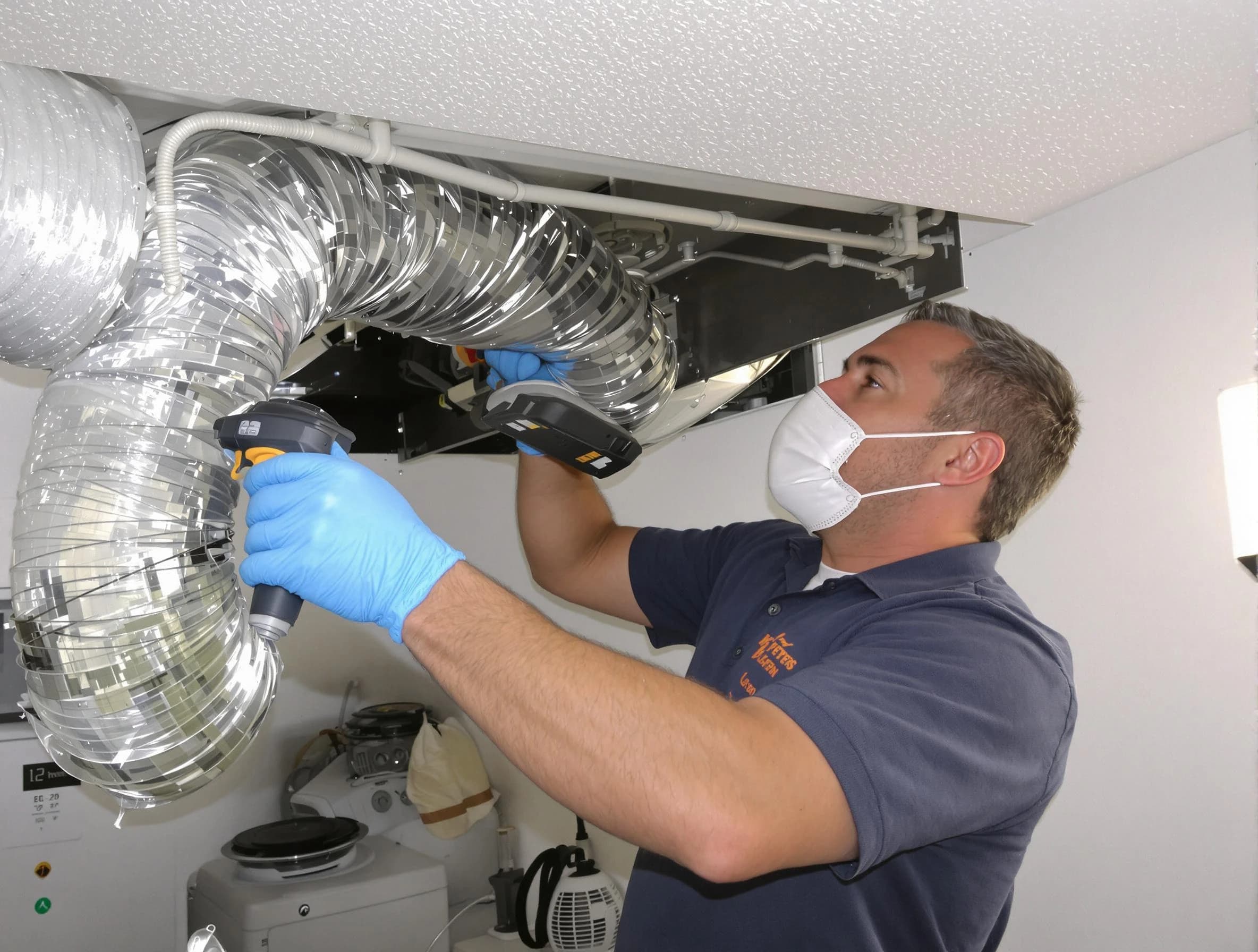 Castle Rock Dryer Vent Cleaning professional performing thorough residential dryer vent cleaning in Castle Rock
