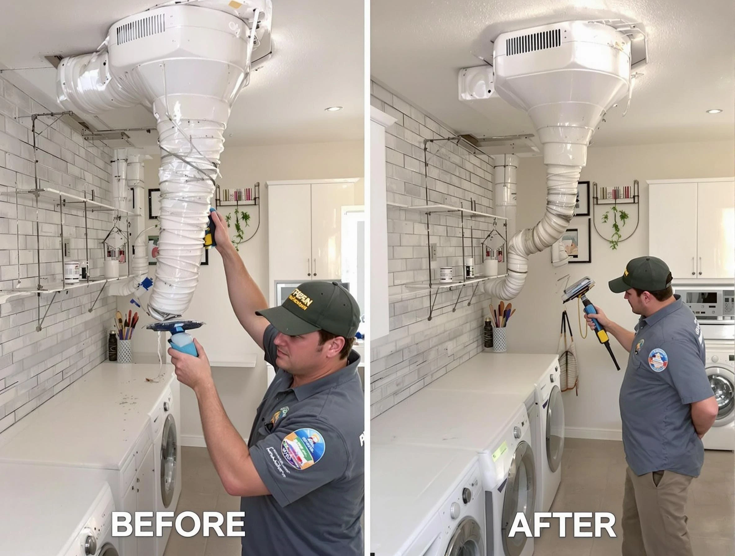 Professional dryer exhaust vent cleaning by Castle Rock Dryer Vent Cleaning in Castle Rock