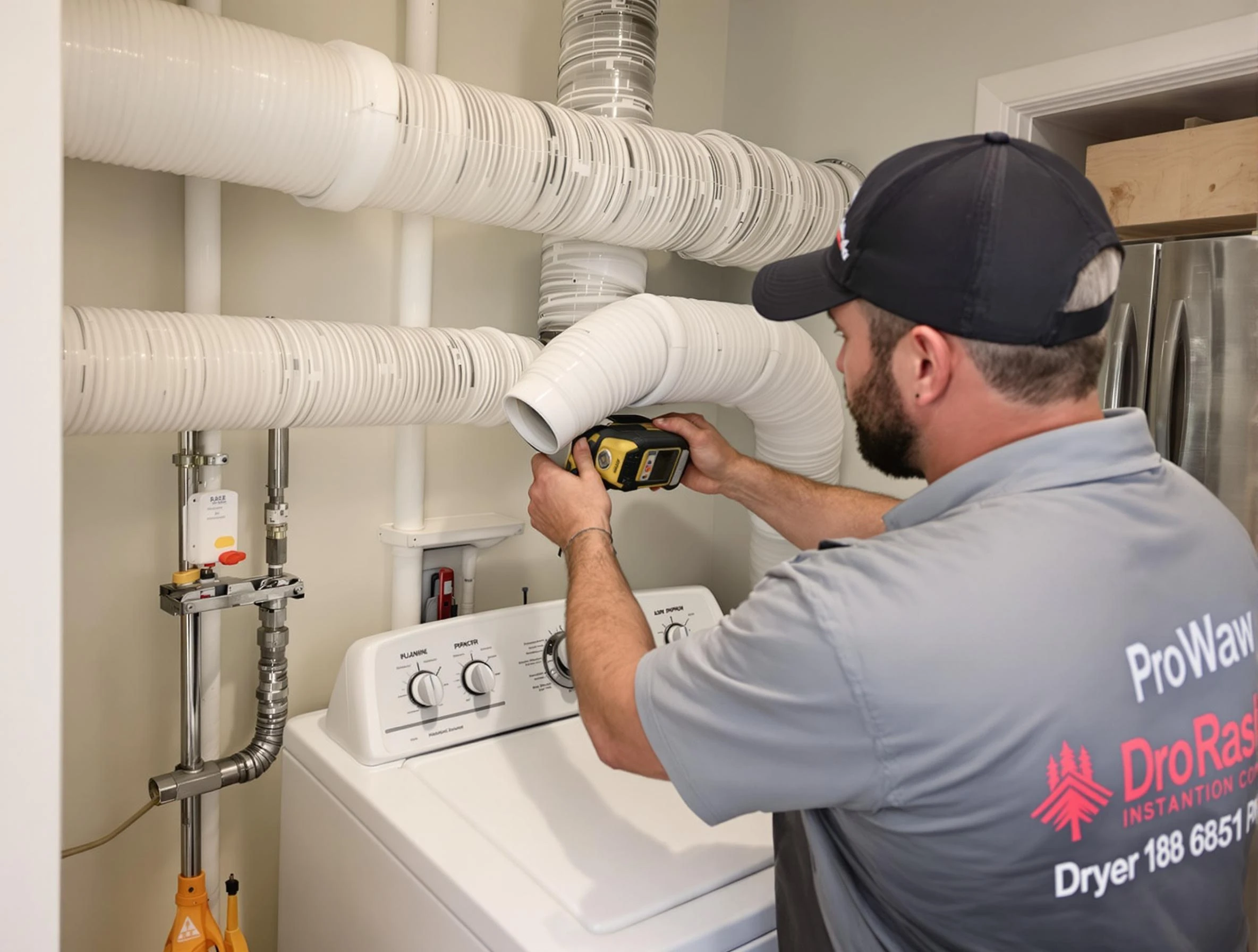 Professional dryer vent hose installation by Castle Rock Dryer Vent Cleaning in Castle Rock