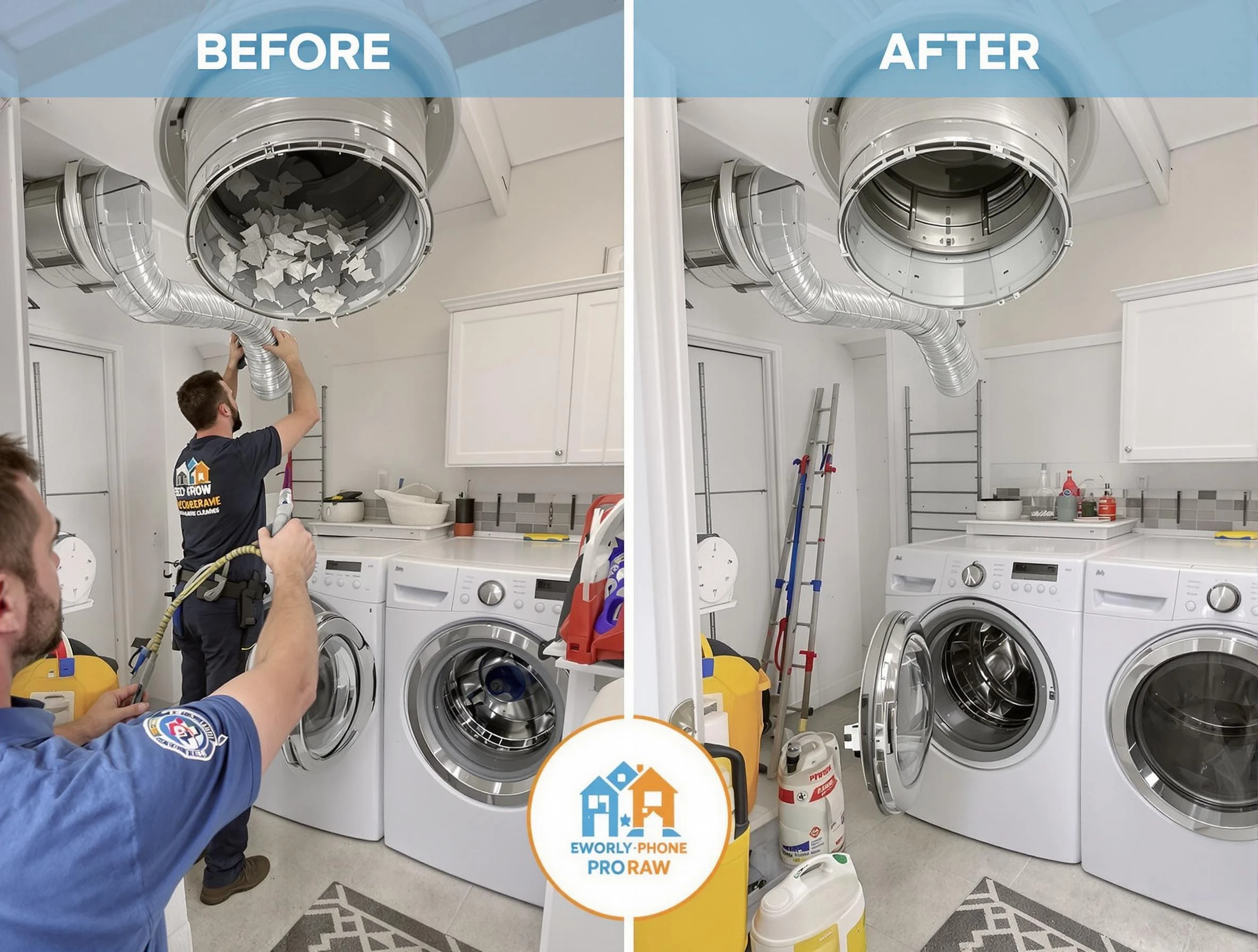 Residential dryer vent cleaning by Castle Rock Dryer Vent Cleaning in Castle Rock